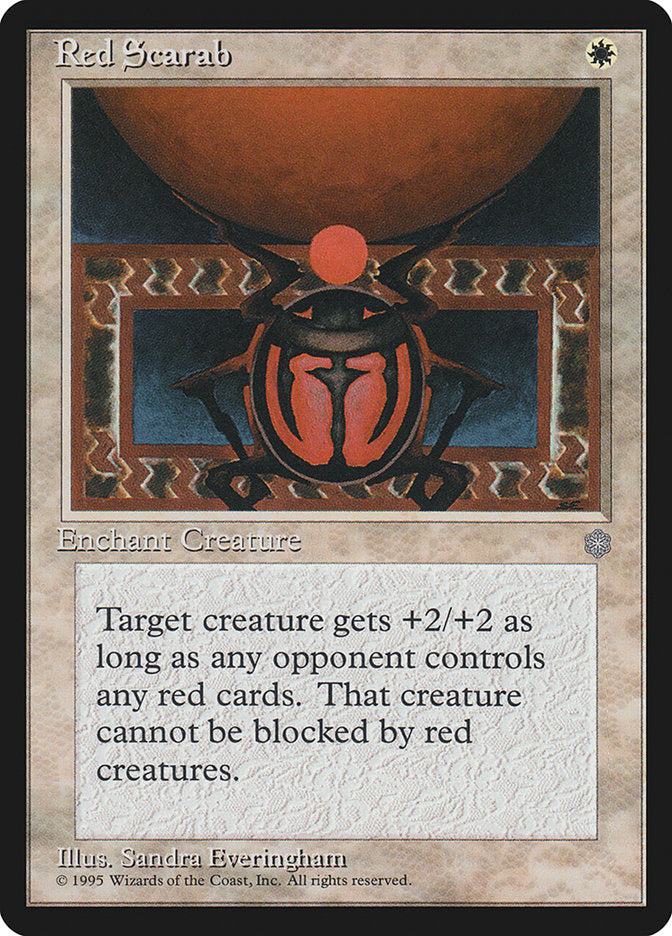 Red Scarab [Ice Age] | The CG Realm