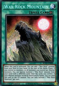 War Rock Mountain [BLVO-EN000] Secret Rare | The CG Realm