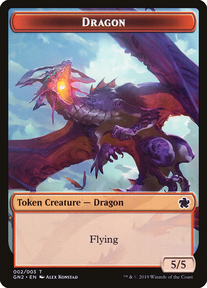 Dragon Token (002/003) [Game Night 2019 Tokens] | The CG Realm