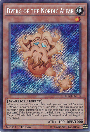 Dverg of the Nordic Alfar [LC5D-EN183] Secret Rare | The CG Realm