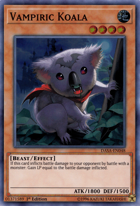 Vampiric Koala [DASA-EN048] Super Rare | The CG Realm