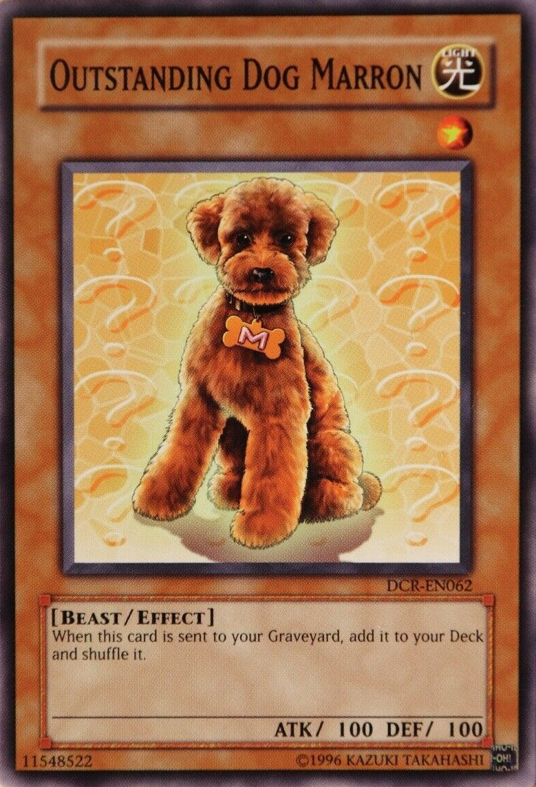 Outstanding Dog Marron [DCR-EN062] Common | The CG Realm