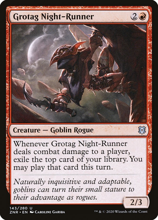 Grotag Night-Runner [Zendikar Rising] | The CG Realm