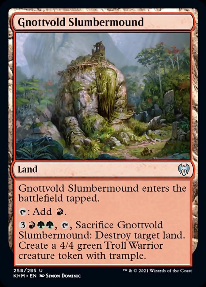 Gnottvold Slumbermound [Kaldheim] | The CG Realm