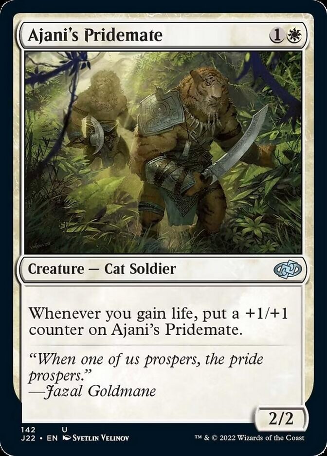 Ajani's Pridemate [Jumpstart 2022] | The CG Realm