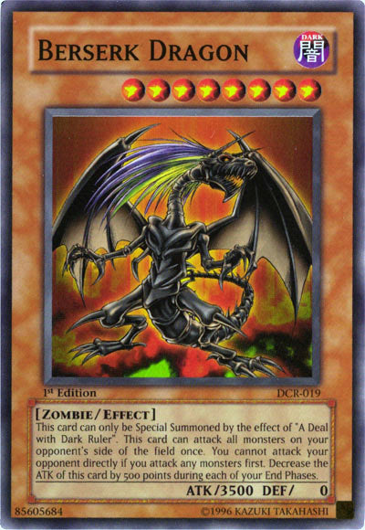 Berserk Dragon [DCR-019] Super Rare | The CG Realm