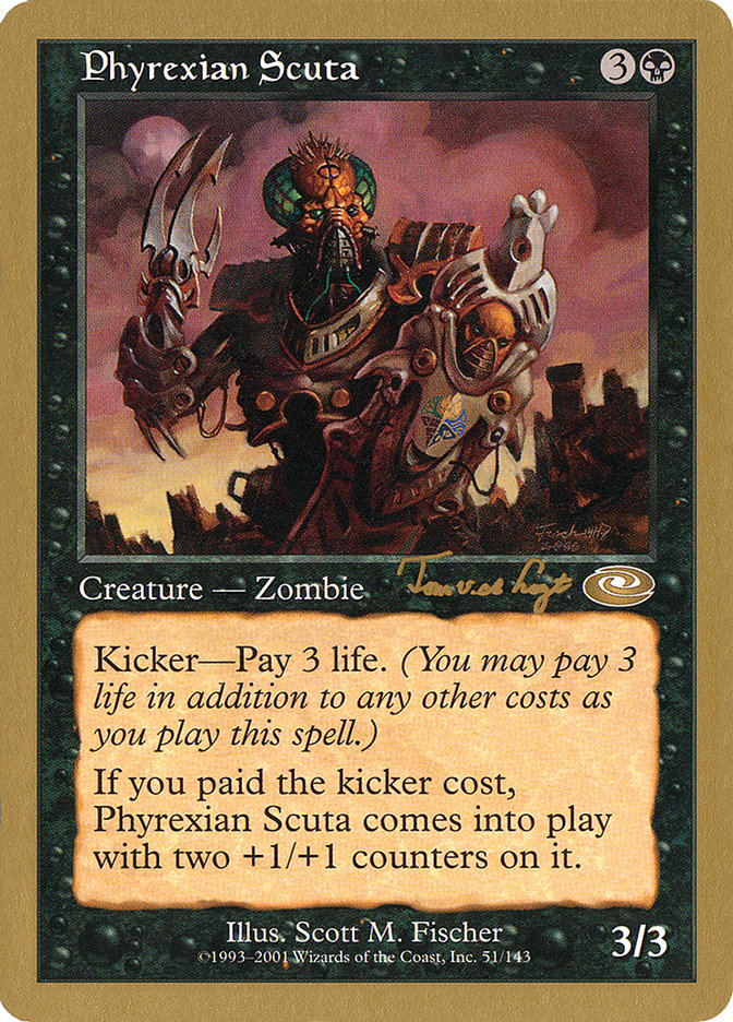 Phyrexian Scuta (Tom van de Logt) [World Championship Decks 2001] | The CG Realm