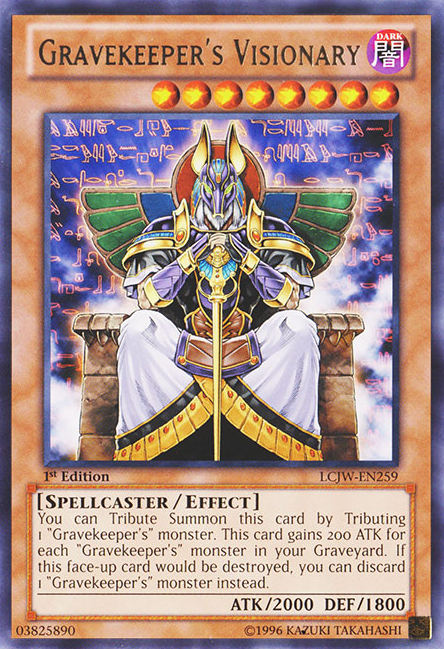 Gravekeeper's Visionary [LCJW-EN259] Rare | The CG Realm