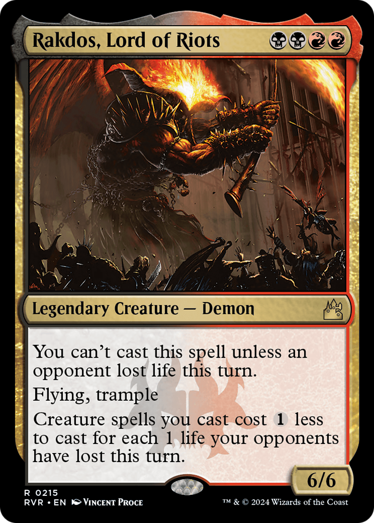 Rakdos, Lord of Riots [Ravnica Remastered] | The CG Realm