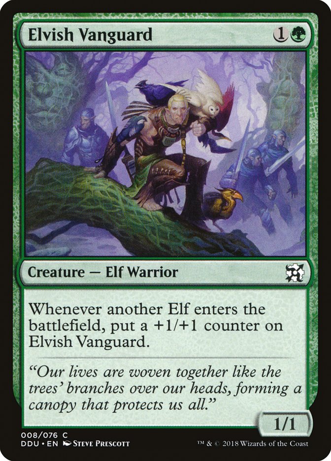 Elvish Vanguard [Duel Decks: Elves vs. Inventors] | The CG Realm