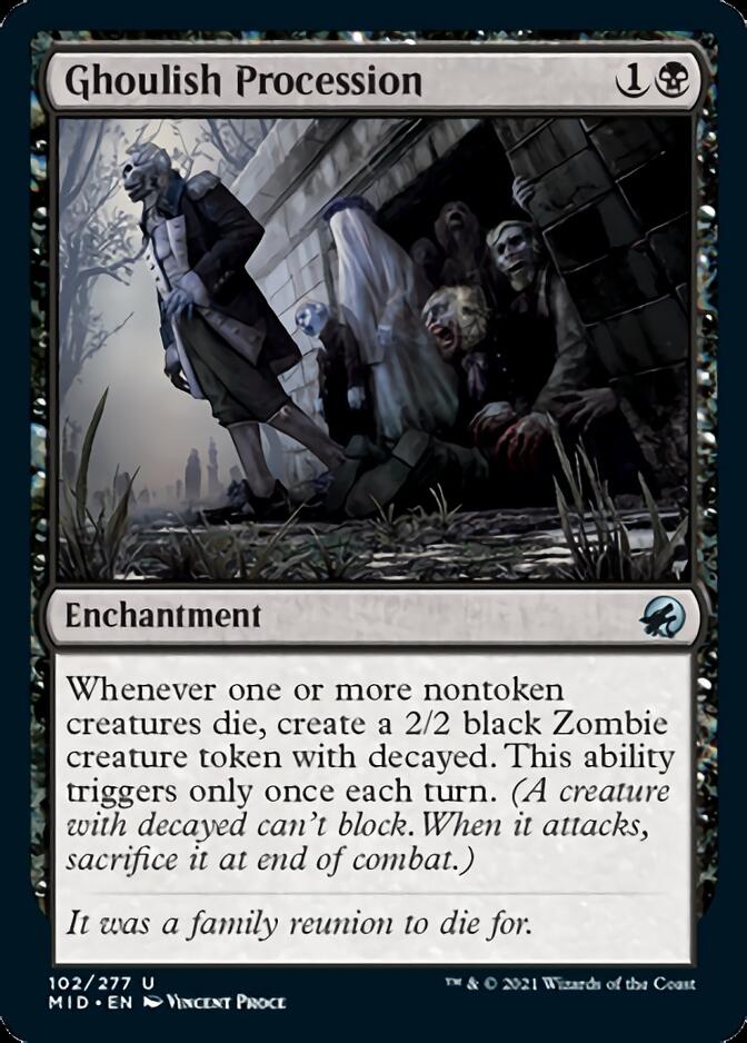 Ghoulish Procession [Innistrad: Midnight Hunt] | The CG Realm