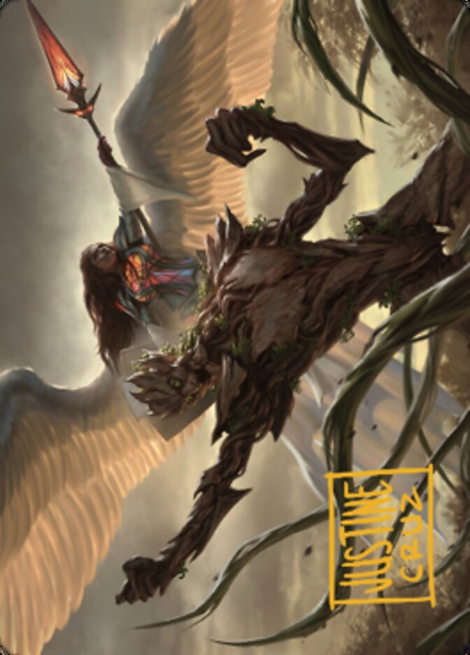 Strength of the Coalition Art Card (Gold-Stamped Signature) [Dominaria United Art Series] | The CG Realm