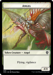 Soldier (008) // Angel Double-Sided Token [Phyrexia: All Will Be One Commander Tokens] | The CG Realm