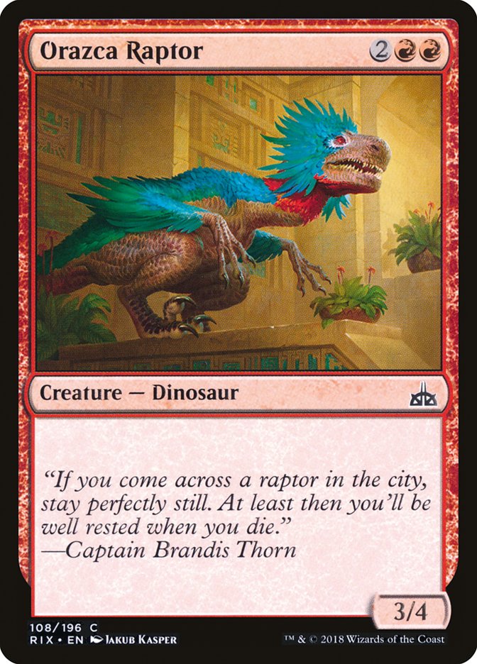 Orazca Raptor [Rivals of Ixalan] | The CG Realm