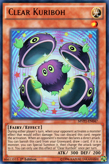 Clear Kuriboh [MVP1-EN047] Ultra Rare | The CG Realm