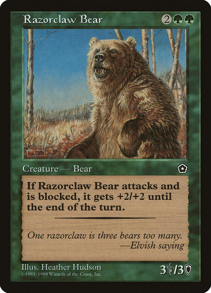 Razorclaw Bear [Portal Second Age] | The CG Realm