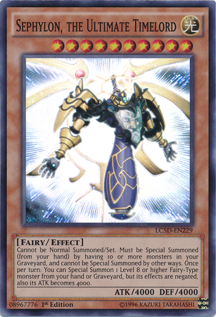 Sephylon, the Ultimate Timelord [LC5D-EN229] Super Rare | The CG Realm