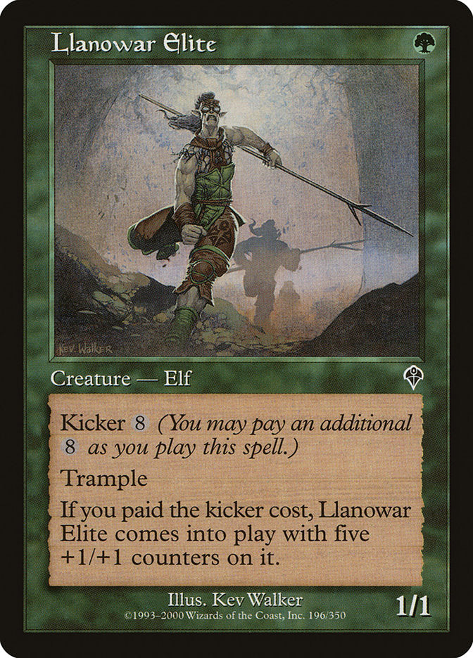 Llanowar Elite [Invasion] | The CG Realm