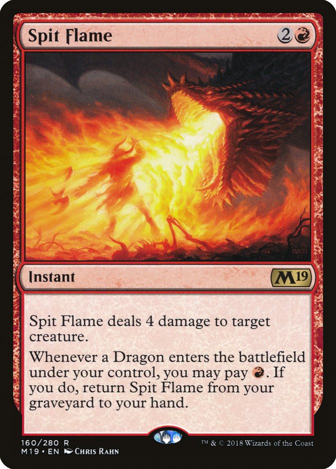 Spit Flame [Core Set 2019] | The CG Realm