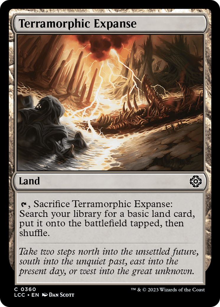 Terramorphic Expanse [The Lost Caverns of Ixalan Commander] | The CG Realm