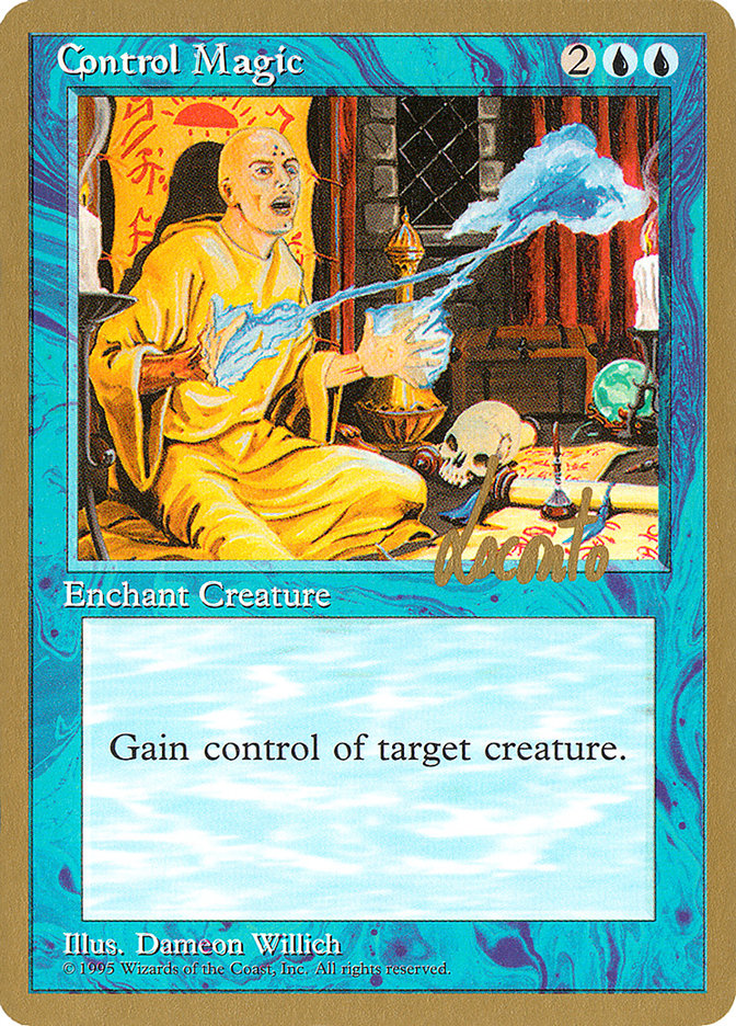 Control Magic (Michael Loconto) [Pro Tour Collector Set] | The CG Realm