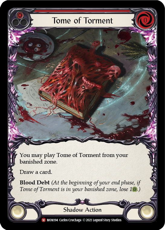 Tome of Torment [MON194] (Monarch)  1st Edition Normal | The CG Realm