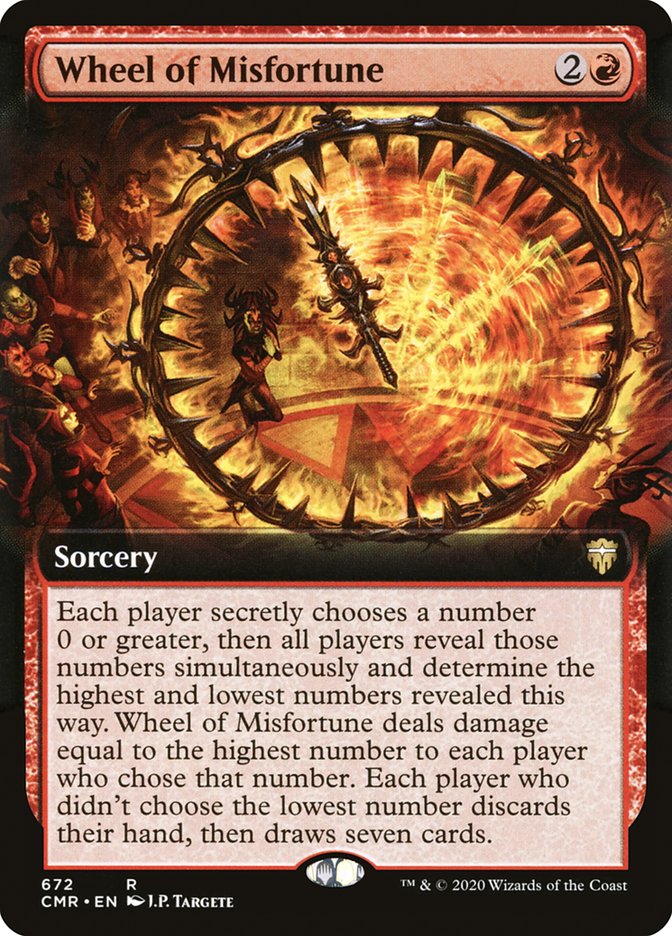 Wheel of Misfortune (Extended Art) [Commander Legends] | The CG Realm