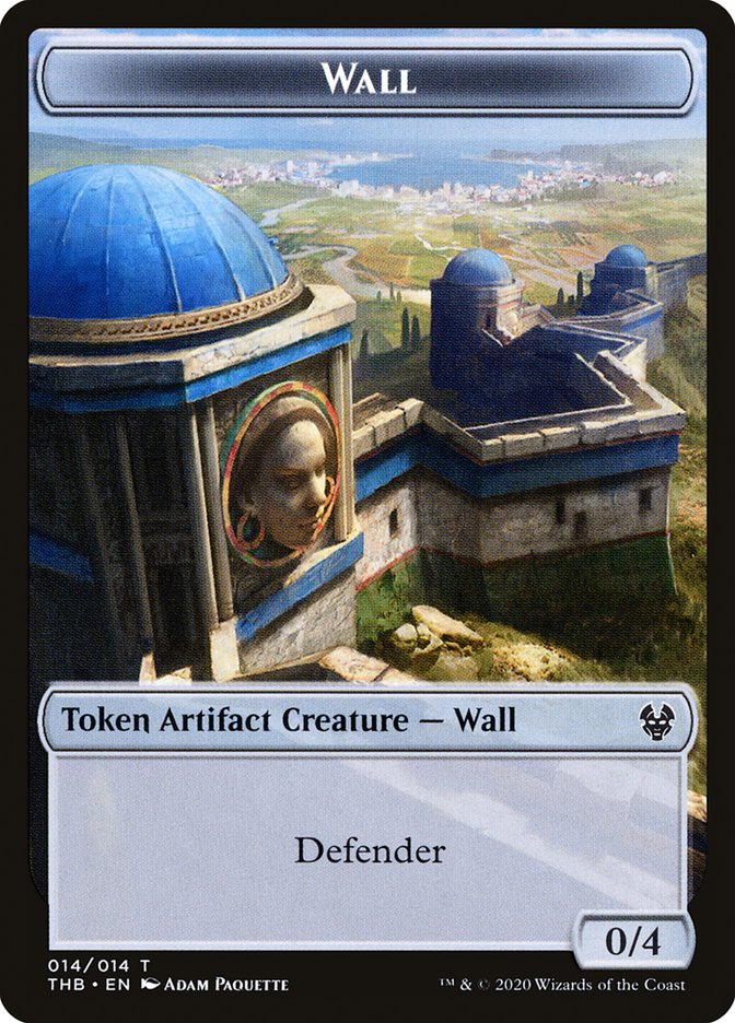 Wall Token [Theros Beyond Death Tokens] | The CG Realm