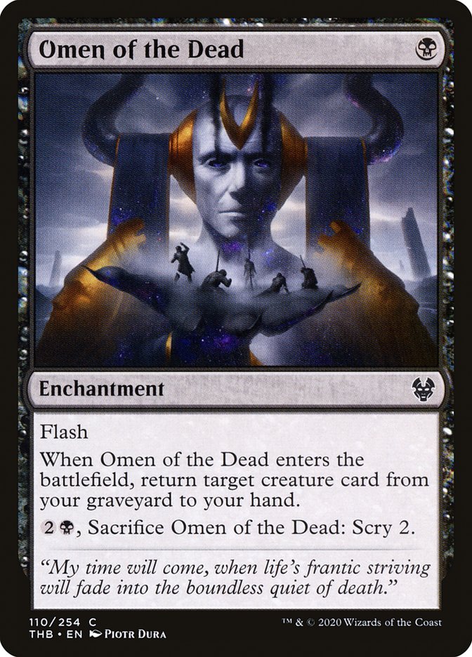 Omen of the Dead [Theros Beyond Death] | The CG Realm