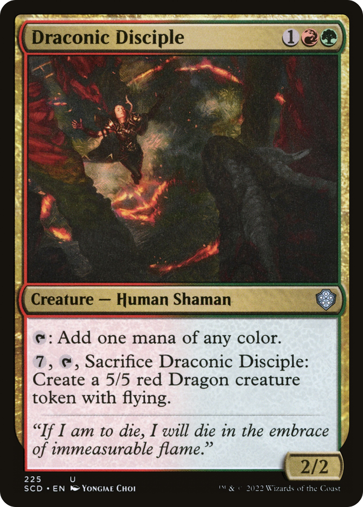 Draconic Disciple [Starter Commander Decks] | The CG Realm