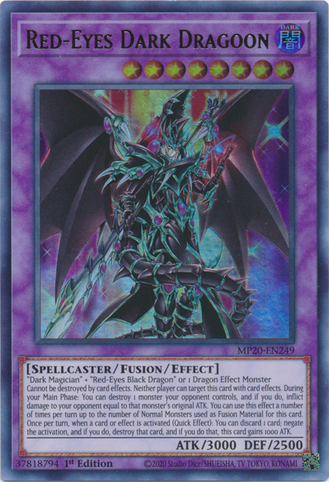 Red-Eyes Dark Dragoon [MP20-EN249] Ultra Rare | The CG Realm