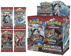 POKÉMON TCG Sun & Moon Crimson Invasion Booster Box | The CG Realm