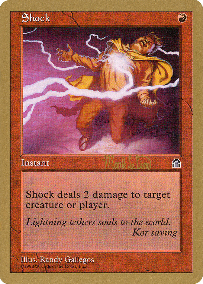 Shock (Mark Le Pine) [World Championship Decks 1999] | The CG Realm