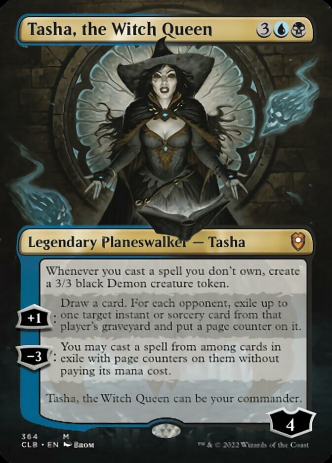 Tasha, the Witch Queen (Borderless) [Commander Legends: Battle for Baldur's Gate] | The CG Realm