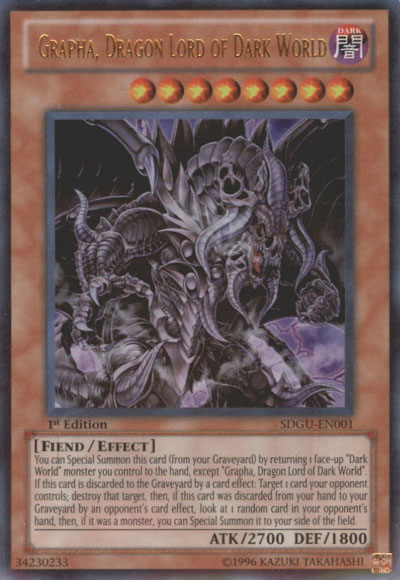 Grapha, Dragon Lord of Dark World [SDGU-EN001] Ultra Rare | The CG Realm