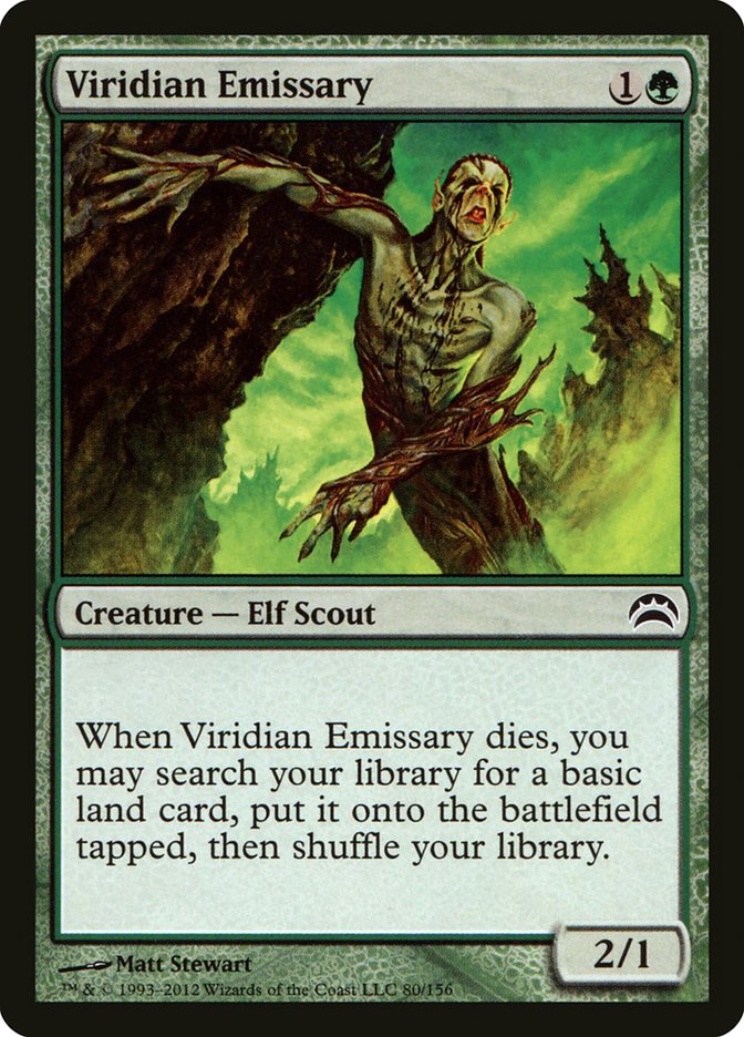 Viridian Emissary [Planechase 2012] | The CG Realm