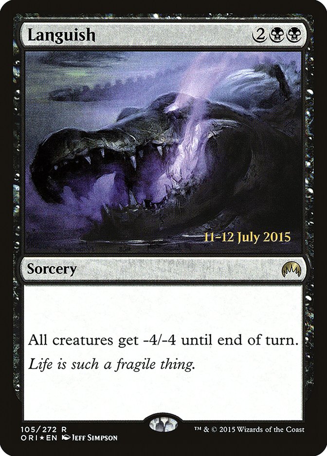 Languish [Magic Origins Prerelease Promos] | The CG Realm