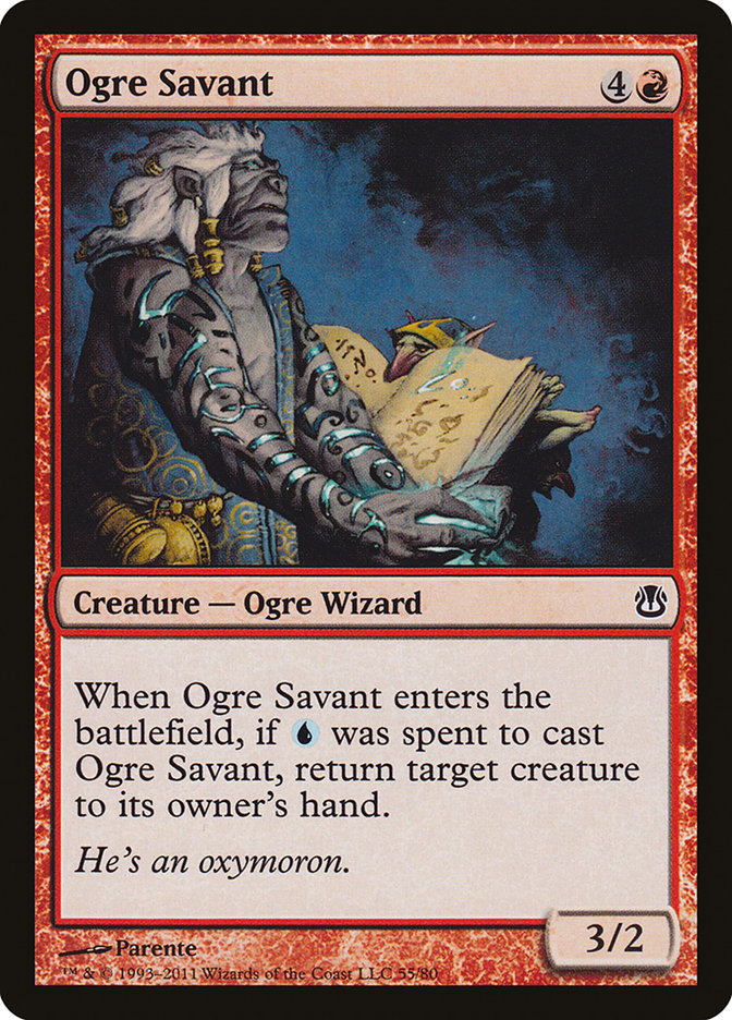 Ogre Savant [Duel Decks: Ajani vs. Nicol Bolas] | The CG Realm