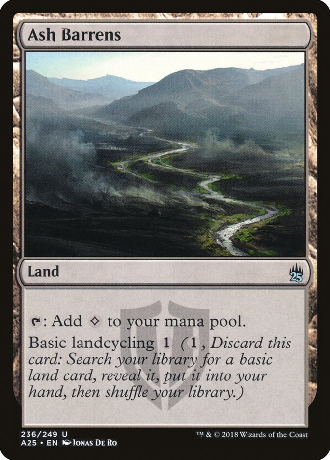 Ash Barrens [Masters 25] | The CG Realm