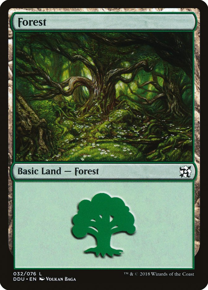 Forest (32) [Duel Decks: Elves vs. Inventors] | The CG Realm