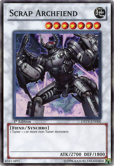 Scrap Archfiend [DREV-EN000] Super Rare | The CG Realm