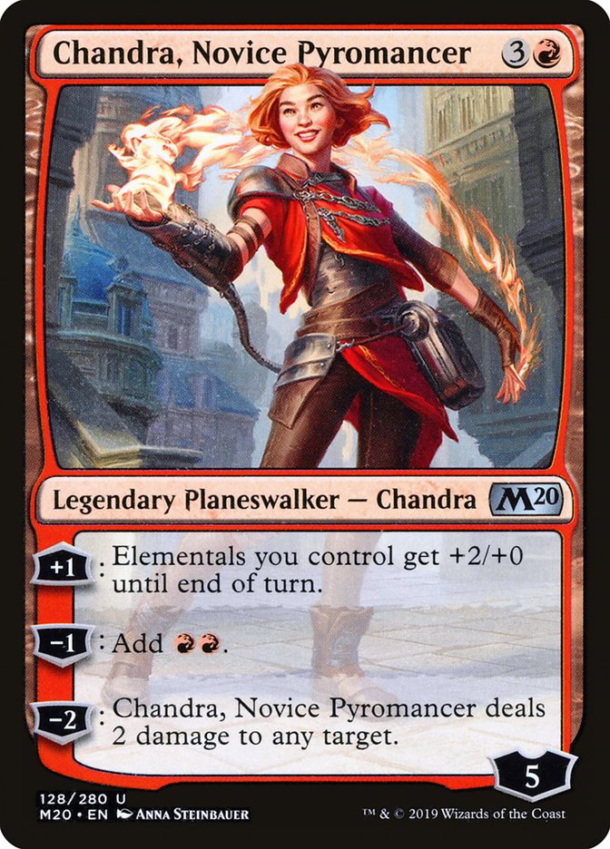 Chandra, Novice Pyromancer [Core Set 2020] | The CG Realm