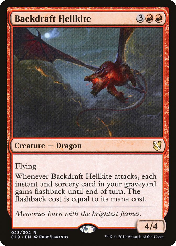 Backdraft Hellkite [Commander 2019] | The CG Realm