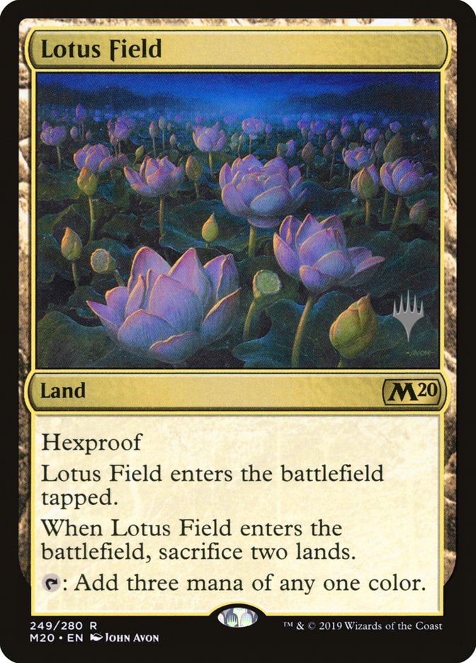 Lotus Field (Promo Pack) [Core Set 2020 Promos] | The CG Realm