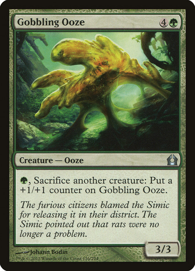 Gobbling Ooze [Return to Ravnica] | The CG Realm