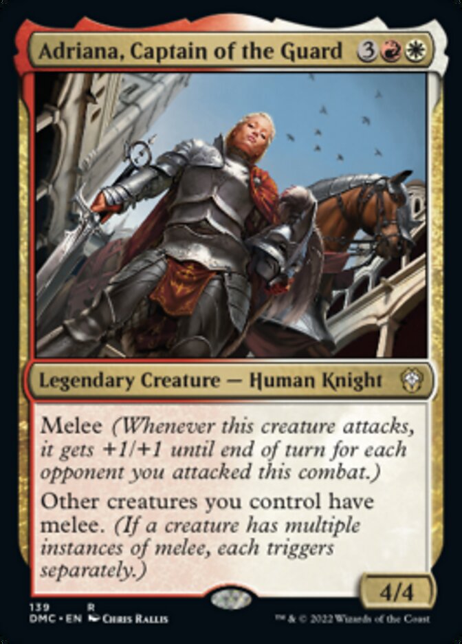 Adriana, Captain of the Guard [Dominaria United Commander] | The CG Realm