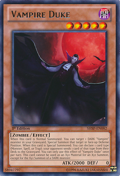 Vampire Duke [SHSP-EN082] Rare | The CG Realm