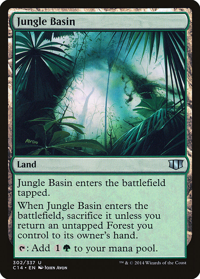 Jungle Basin [Commander 2014] | The CG Realm