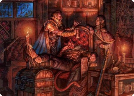 Long Rest Art Card [Dungeons & Dragons: Adventures in the Forgotten Realms Art Series] | The CG Realm