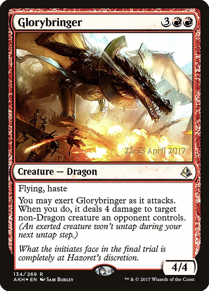 Glorybringer [Amonkhet Prerelease Promos] | The CG Realm